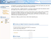 Tablet Screenshot of digitalfreehold.ca
